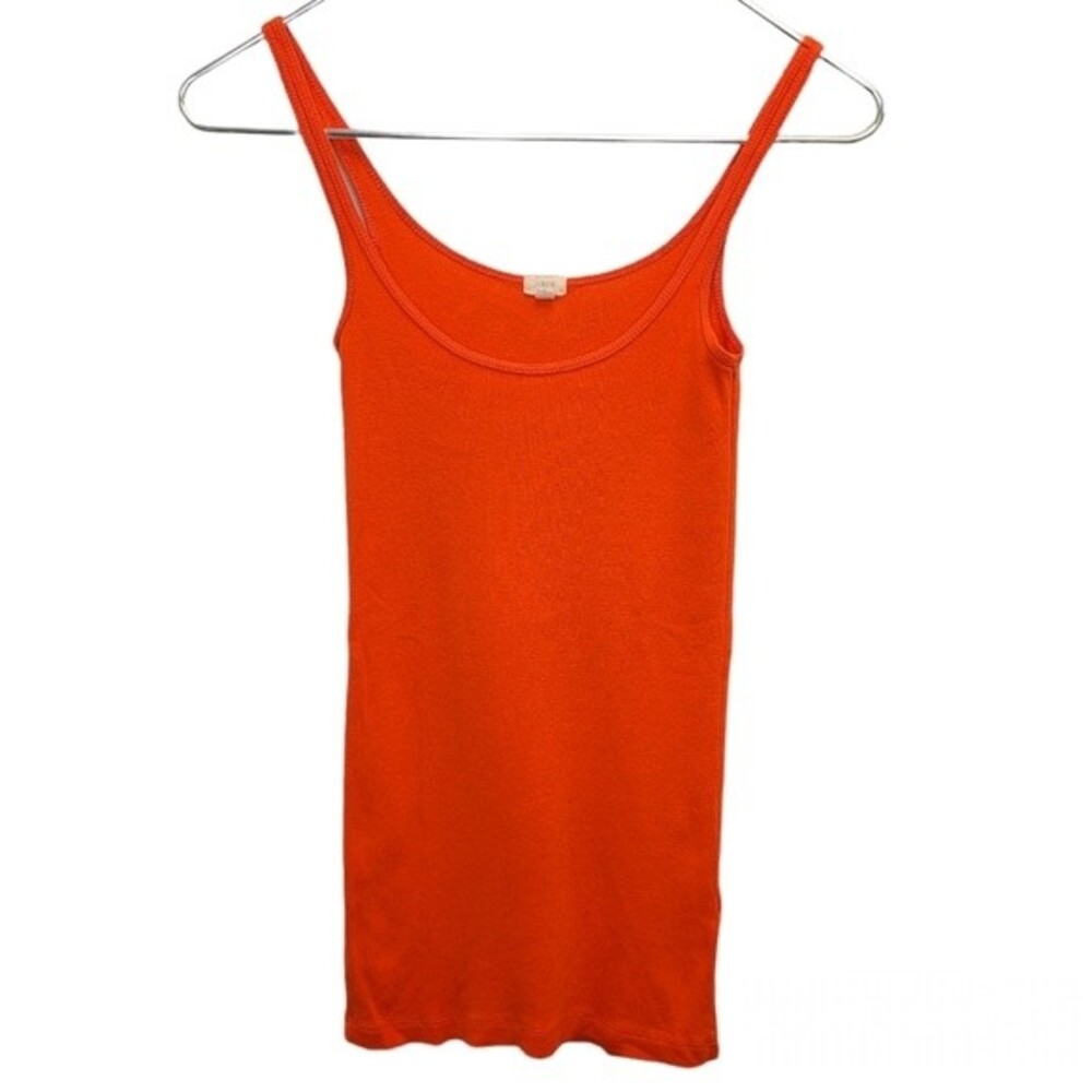 J Crew Orange Tank Top XXS